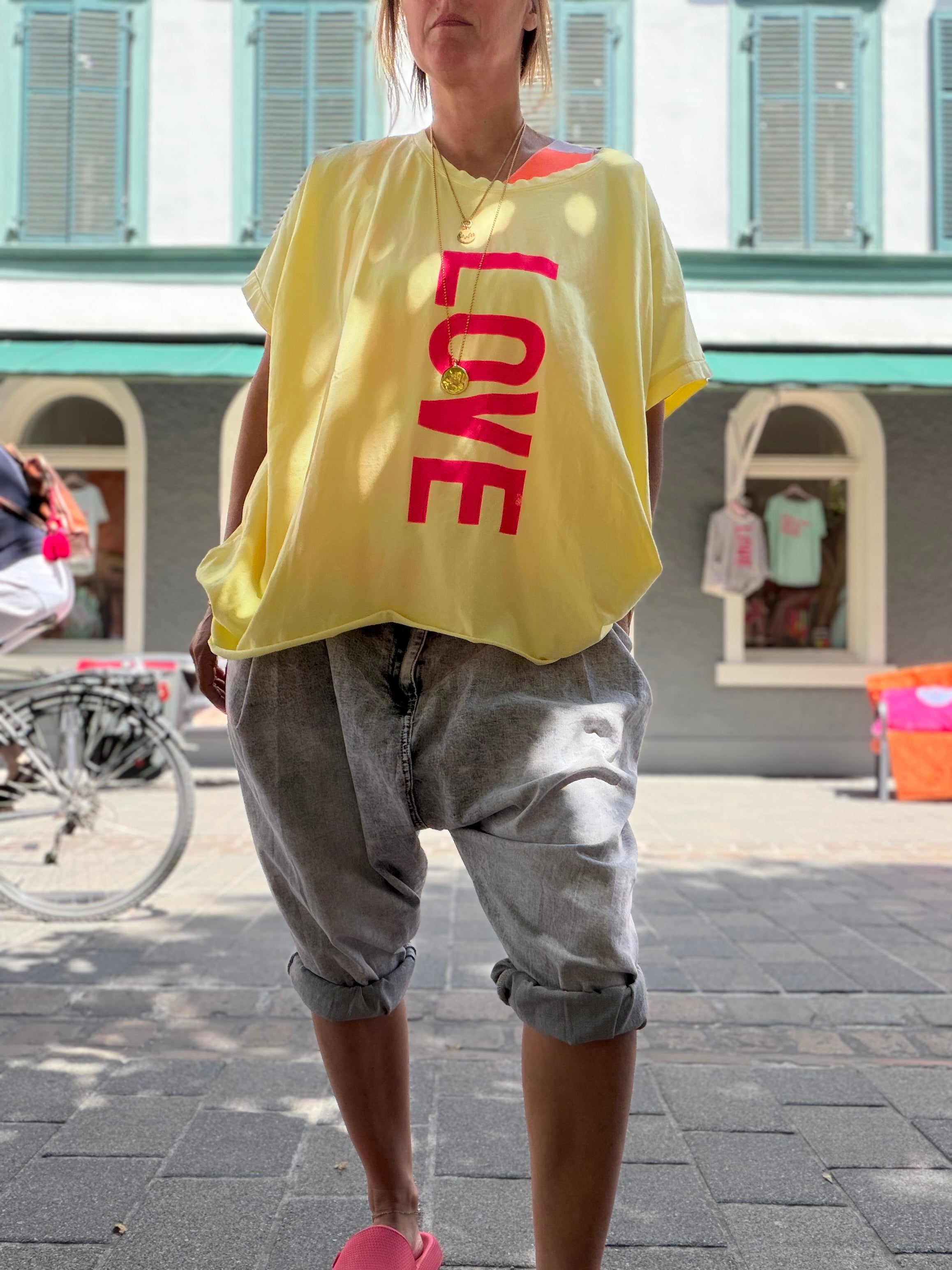 BIGSIZE T-Shirt LOVE, 2 Farben