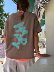 Crop T-Shirt happy