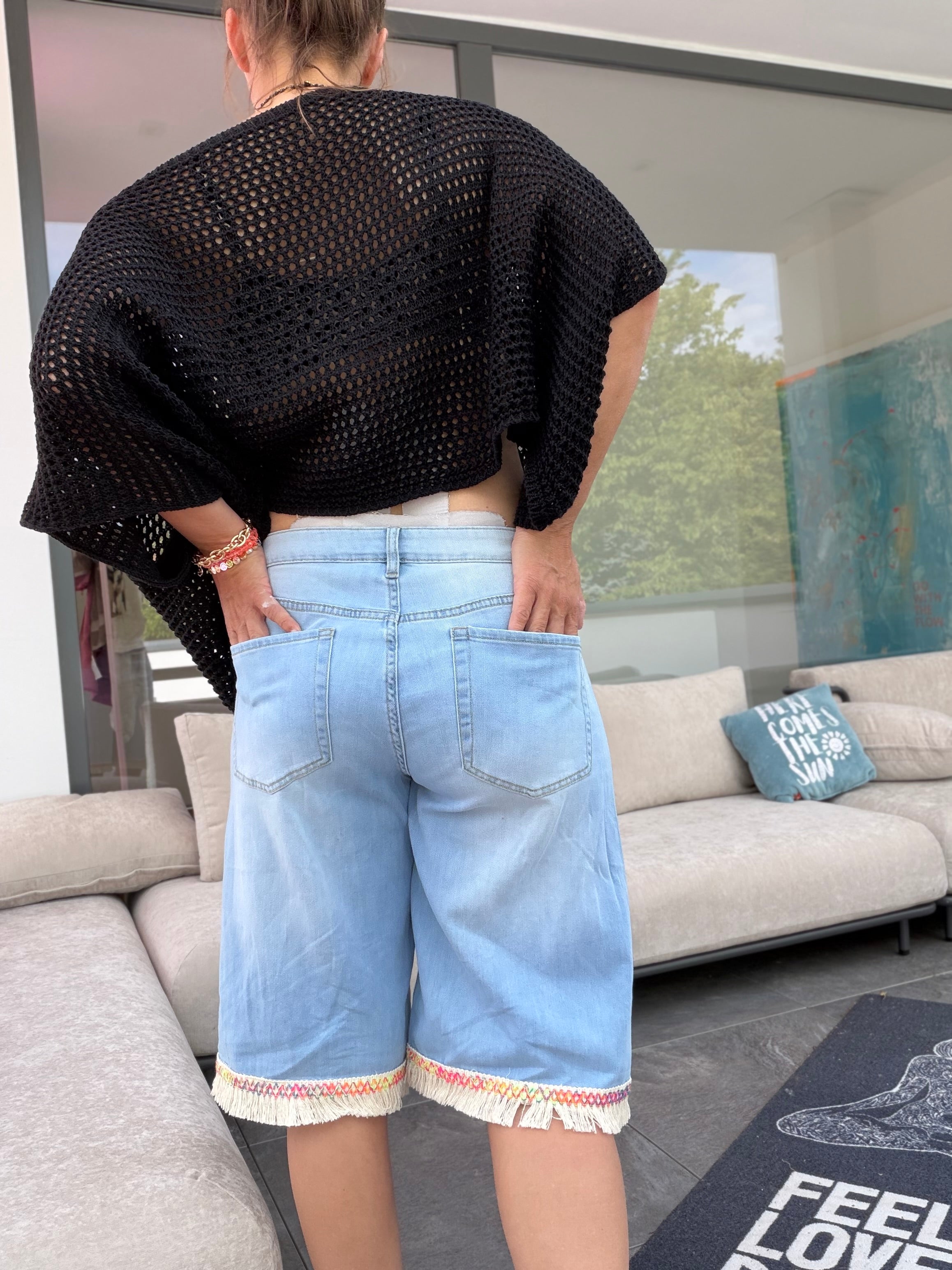 Jeans Bermuda Neonborte