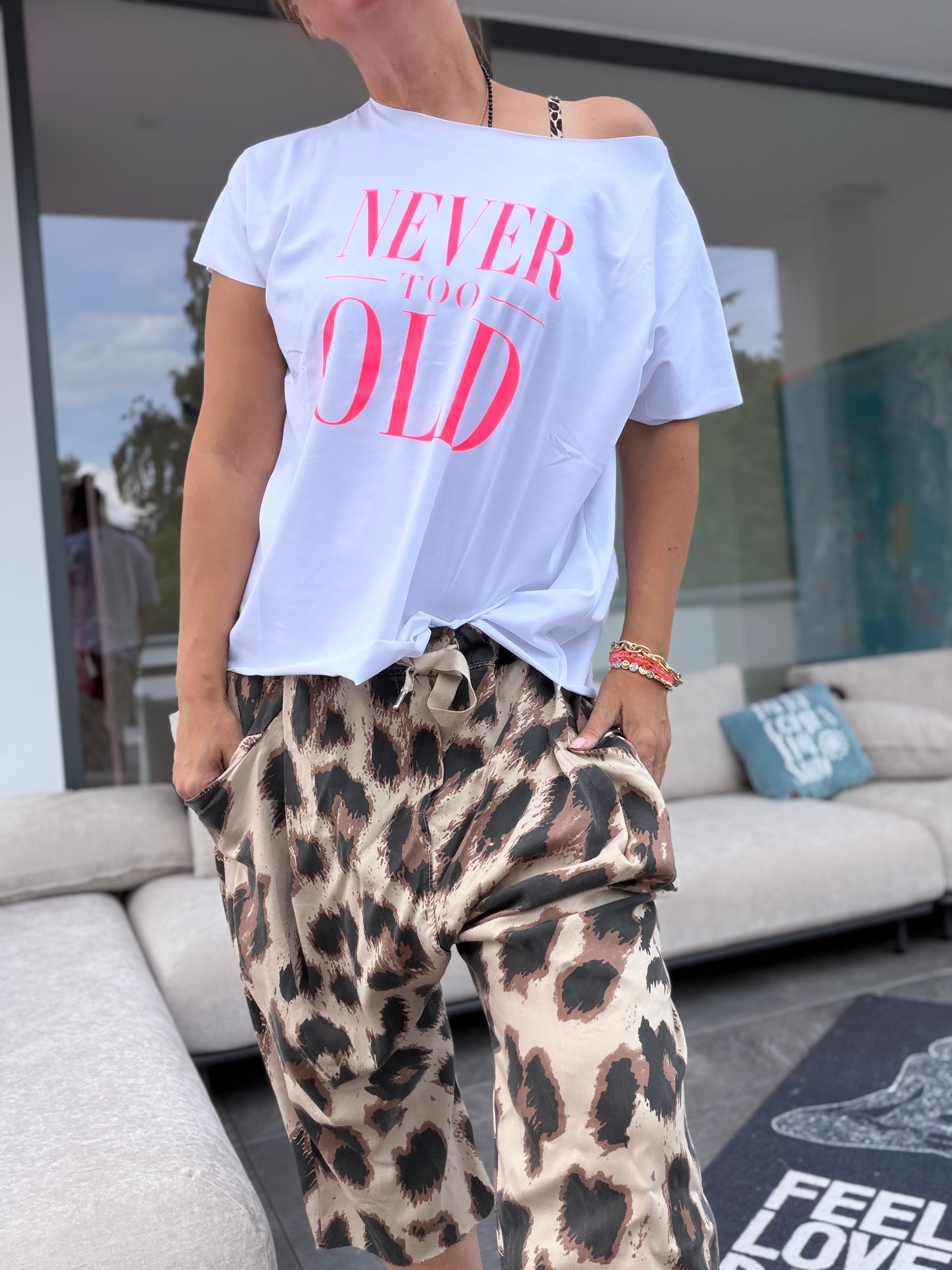T-Shirt NEVER TOO OLD