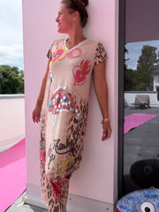 Kleid Flamingo