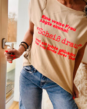 T-Shirt scheiß drauf
