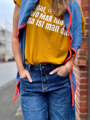 T-Shirt egal, WO MAN hingeht, da ist man dann