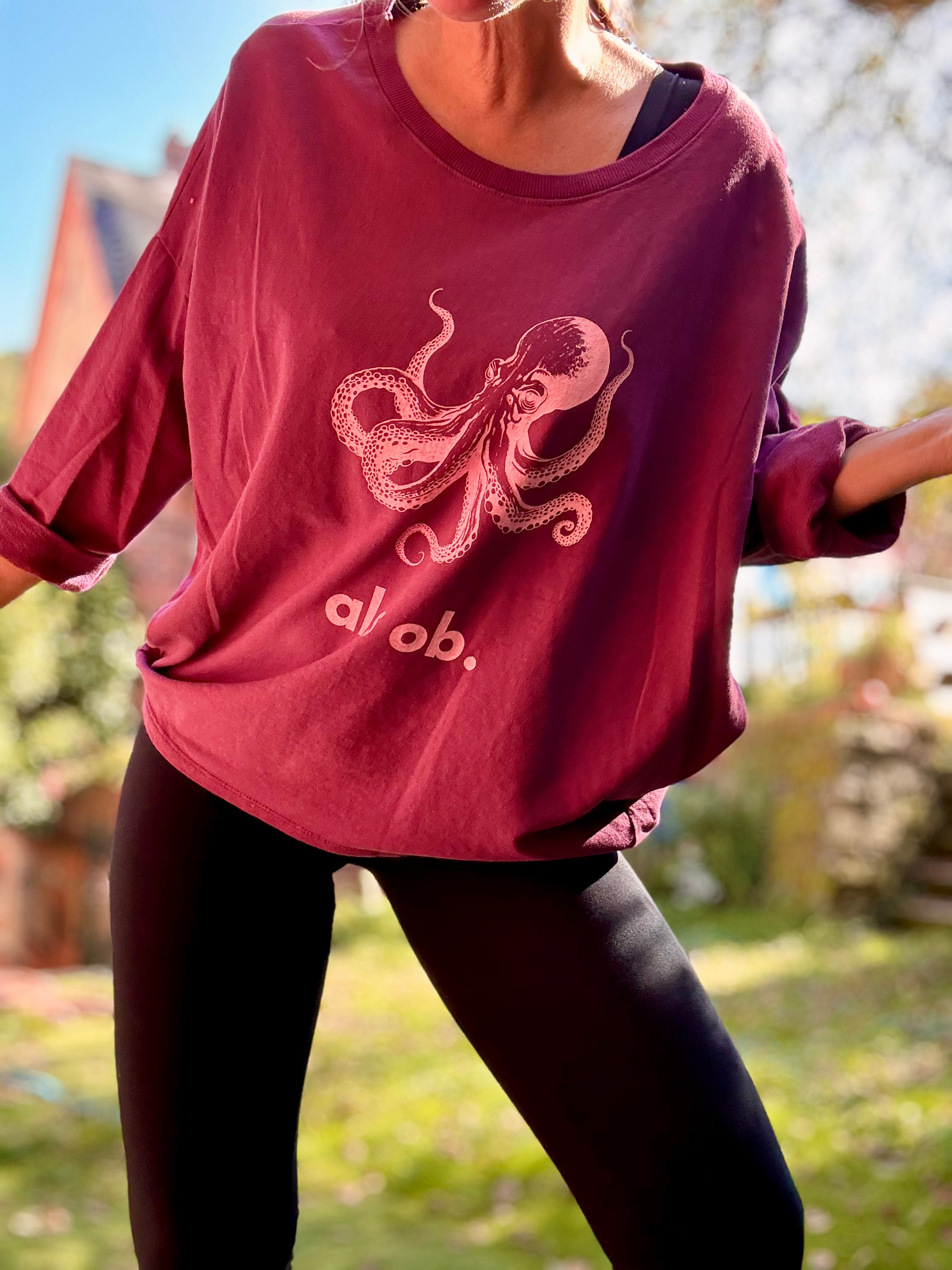 Lieblingsshirt Oktopus als ob.