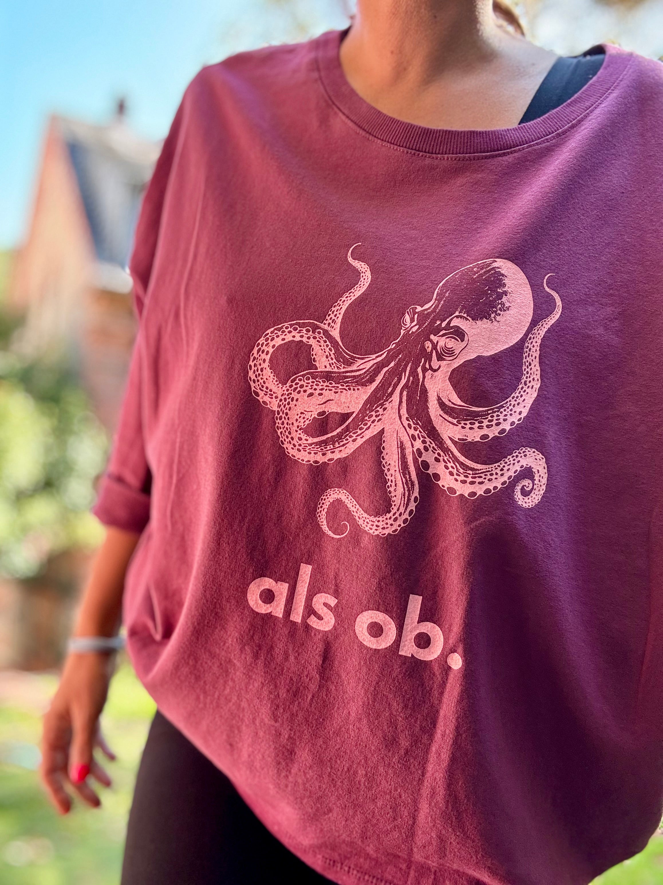 Lieblingsshirt Oktopus als ob.