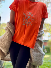 T-Shirt Wie wundervoll bist du denn bitte?