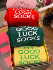 my good luck socks