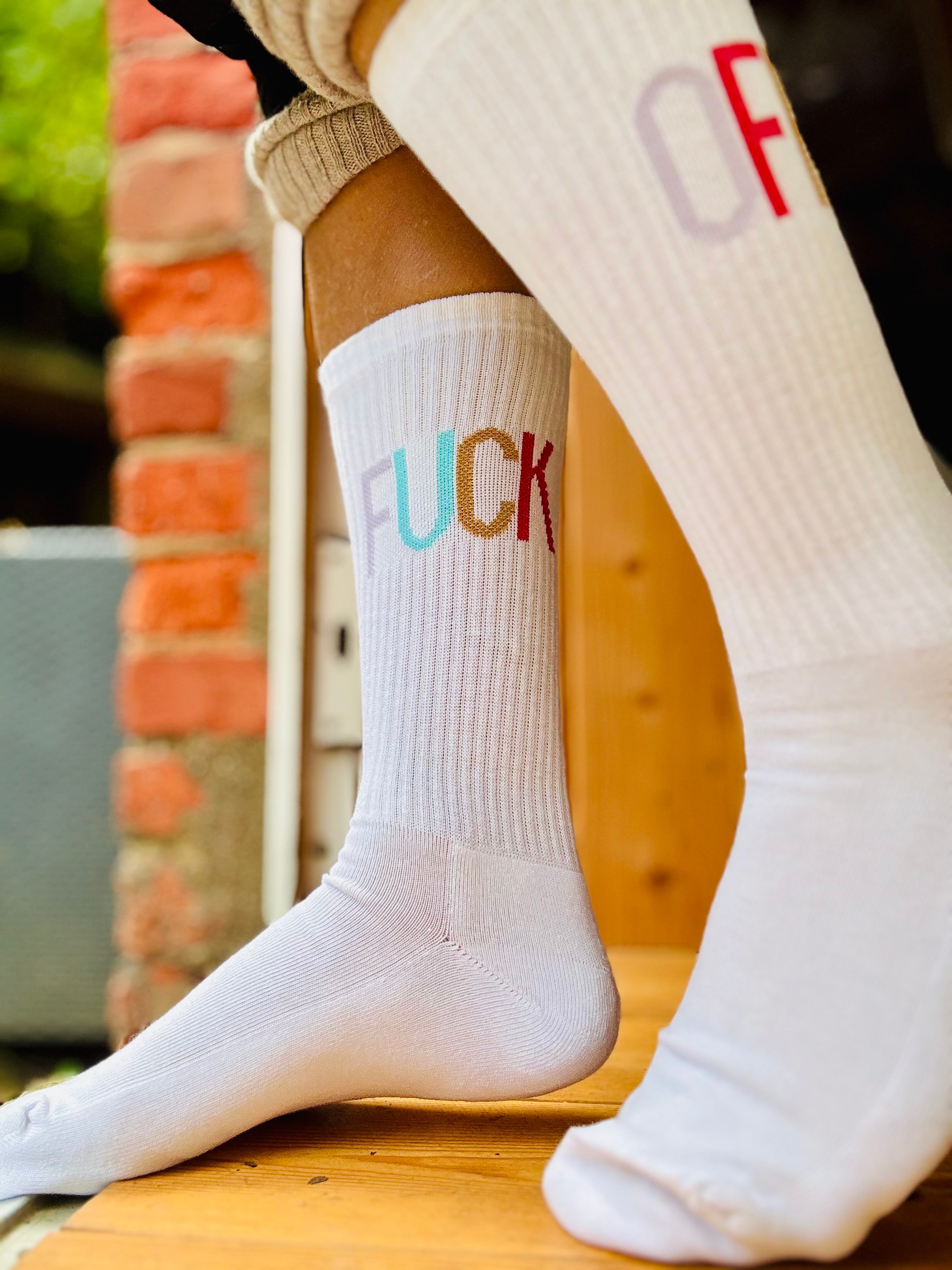 FUCK OFF Socken