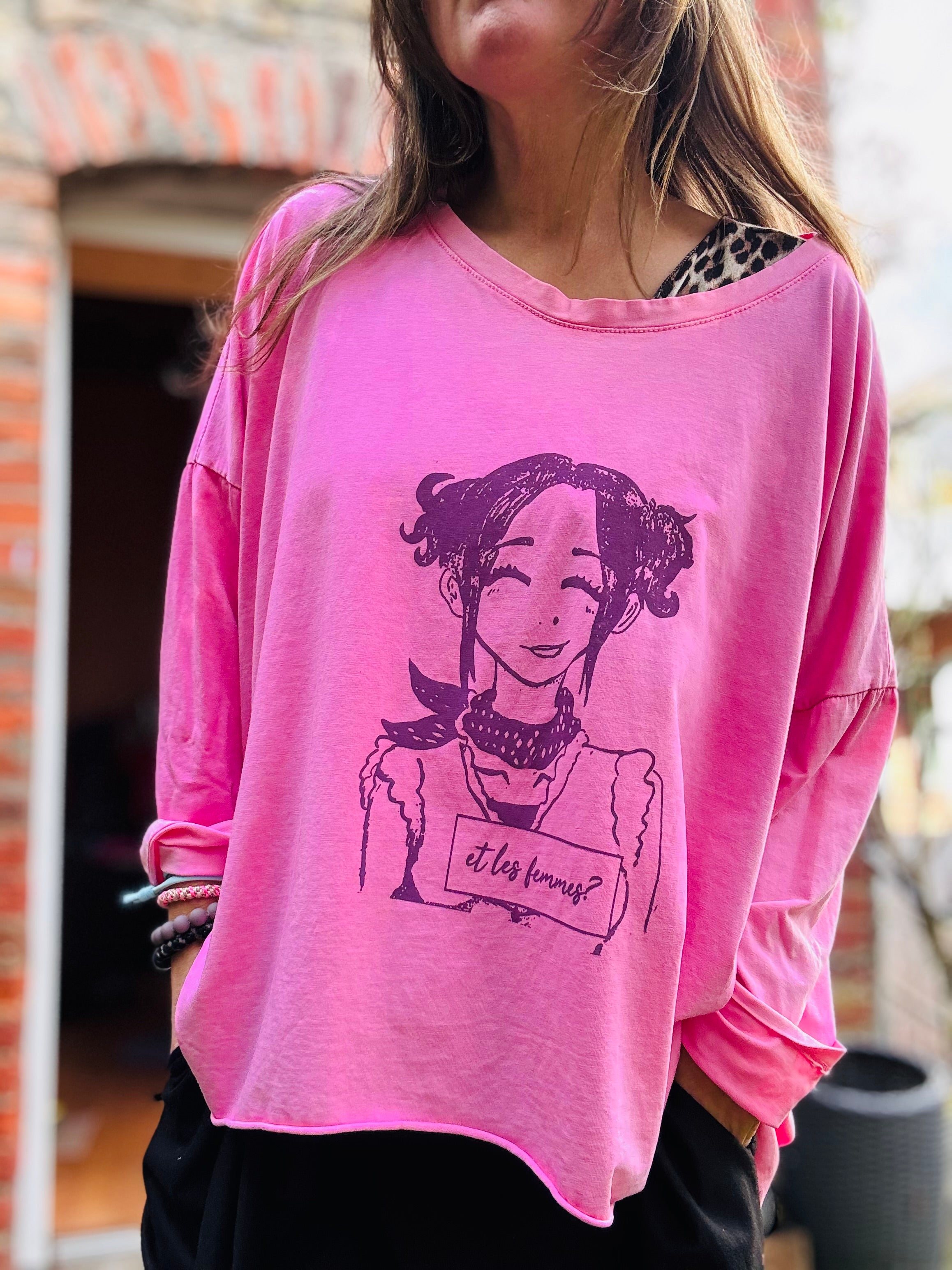 BIGSIZE langarm shirt et les femmes?