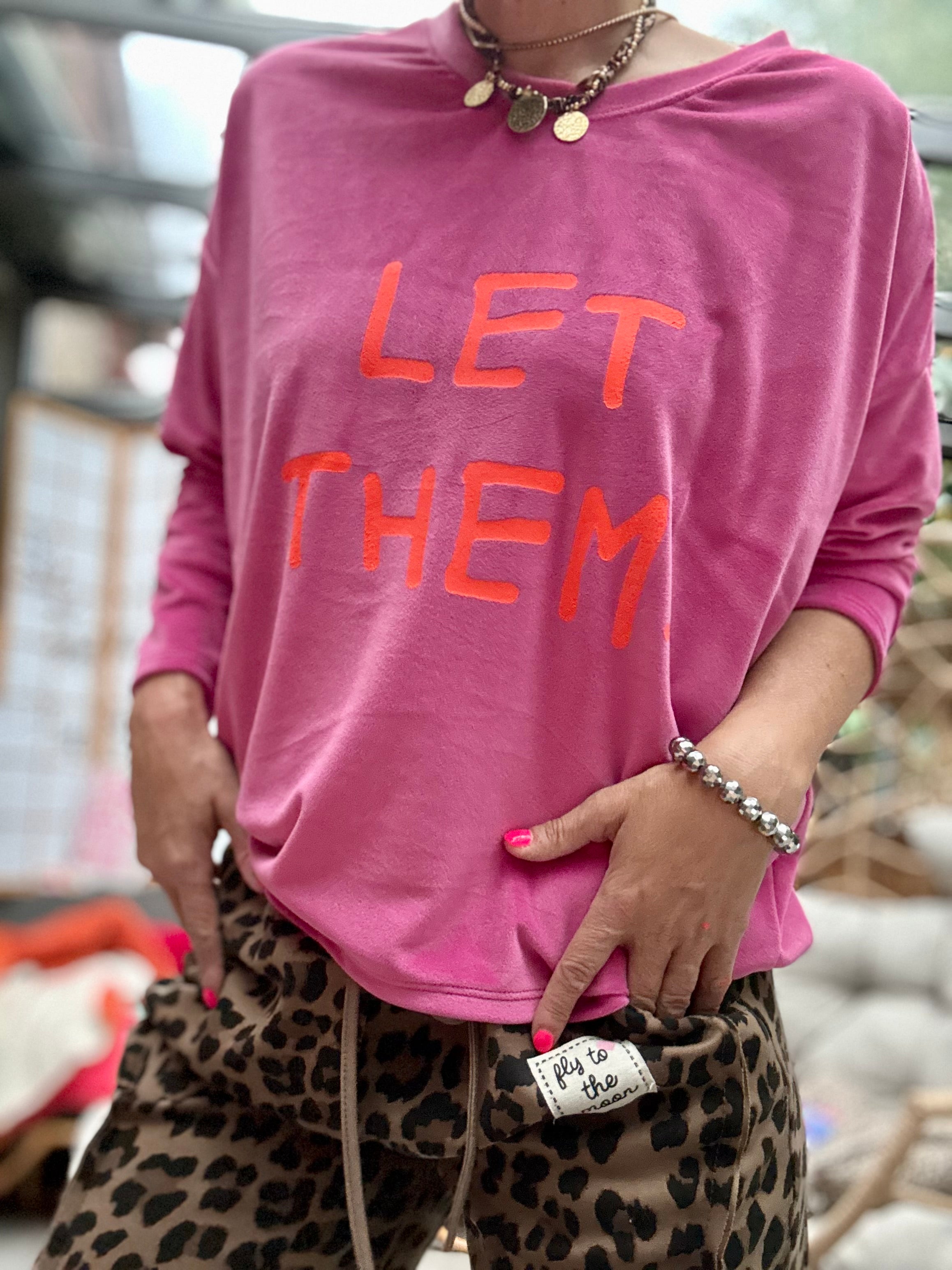 Lieblingsshirt Nicki let them