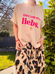 Luxury Shirt Sonne Sand Meer liebs.