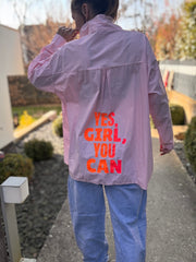 Zauberhaftes Hemd Yes Girl you can