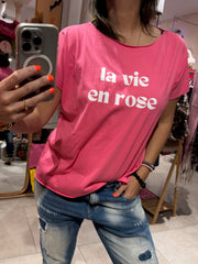 T-Shirt la vie en rose
