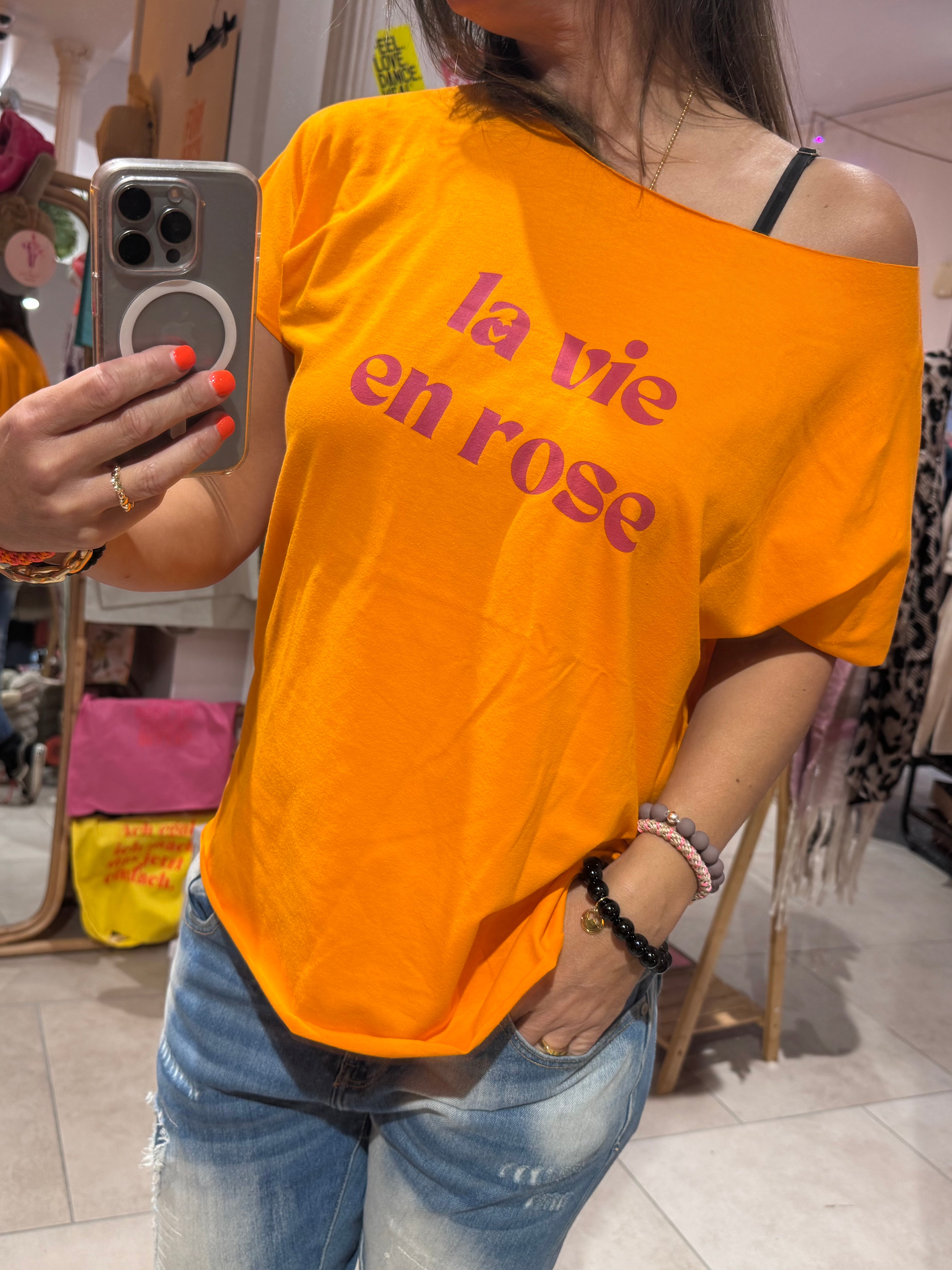 T-Shirt la vie en rose