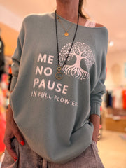 Oversize Strickpullover meNOpause