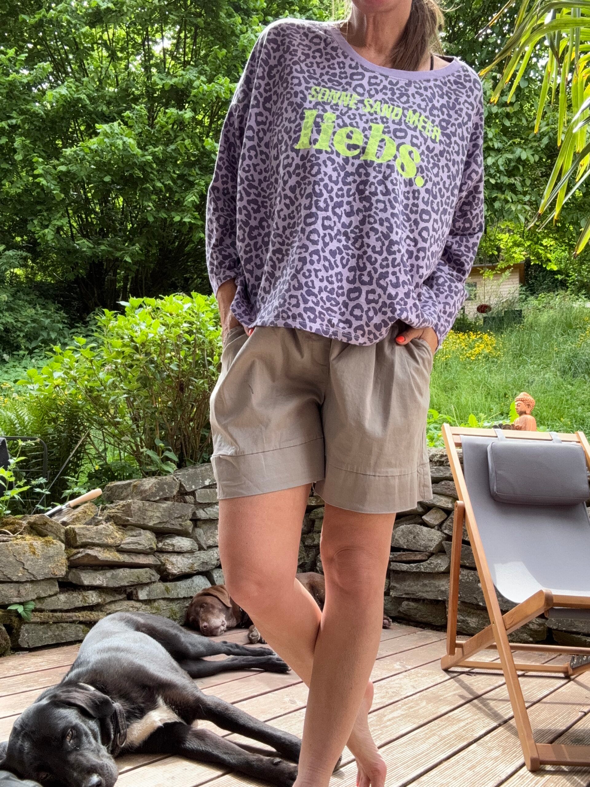 Lieblingsshirt Leo Sonne Sand Meer liebs.