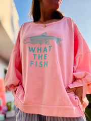 Lieblings Sweatshirt what the fish