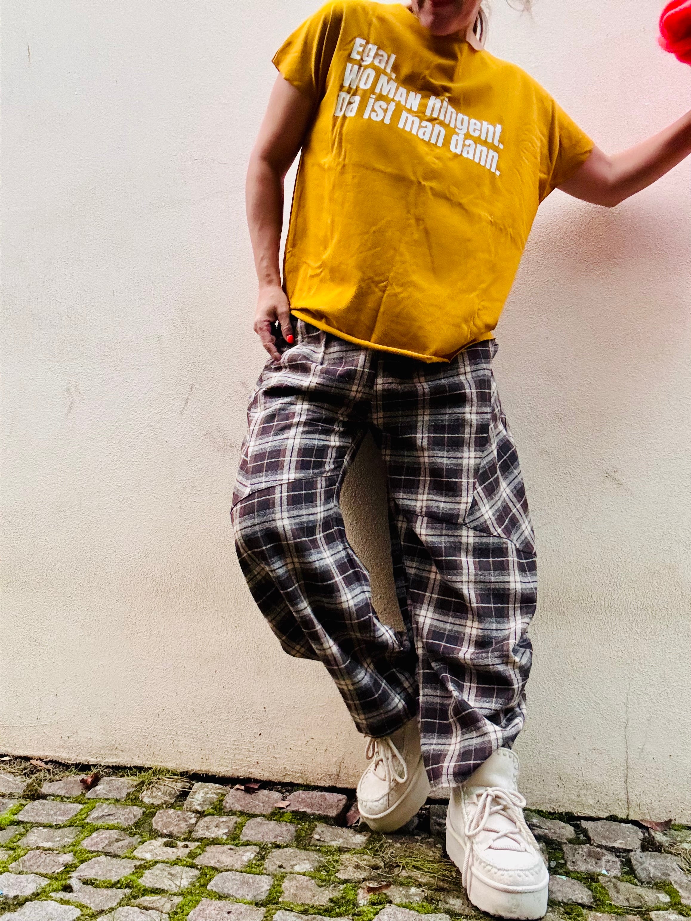 T-Shirt egal, WO MAN hingeht, da ist man dann