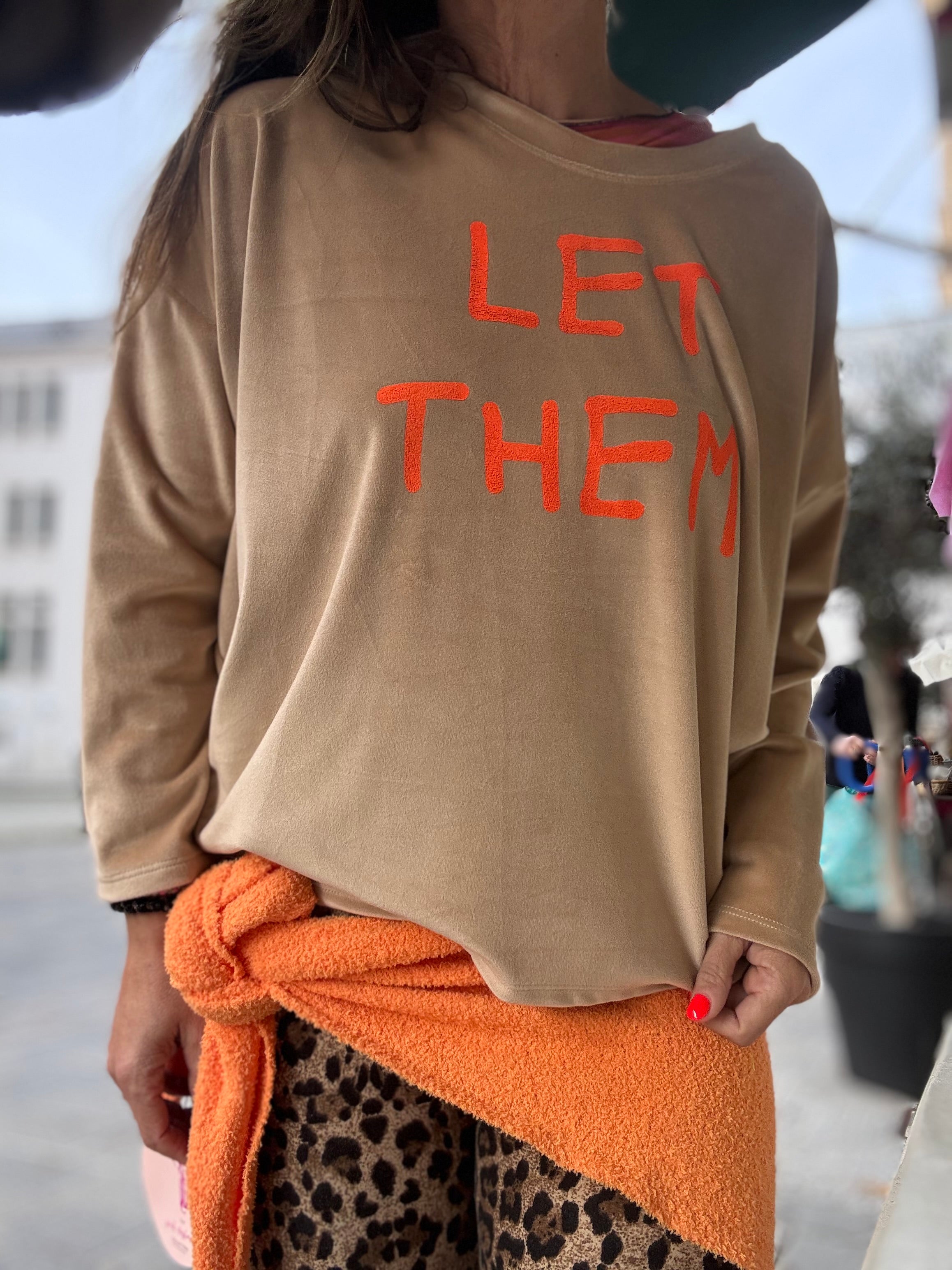 Lieblingsshirt Nicki let them