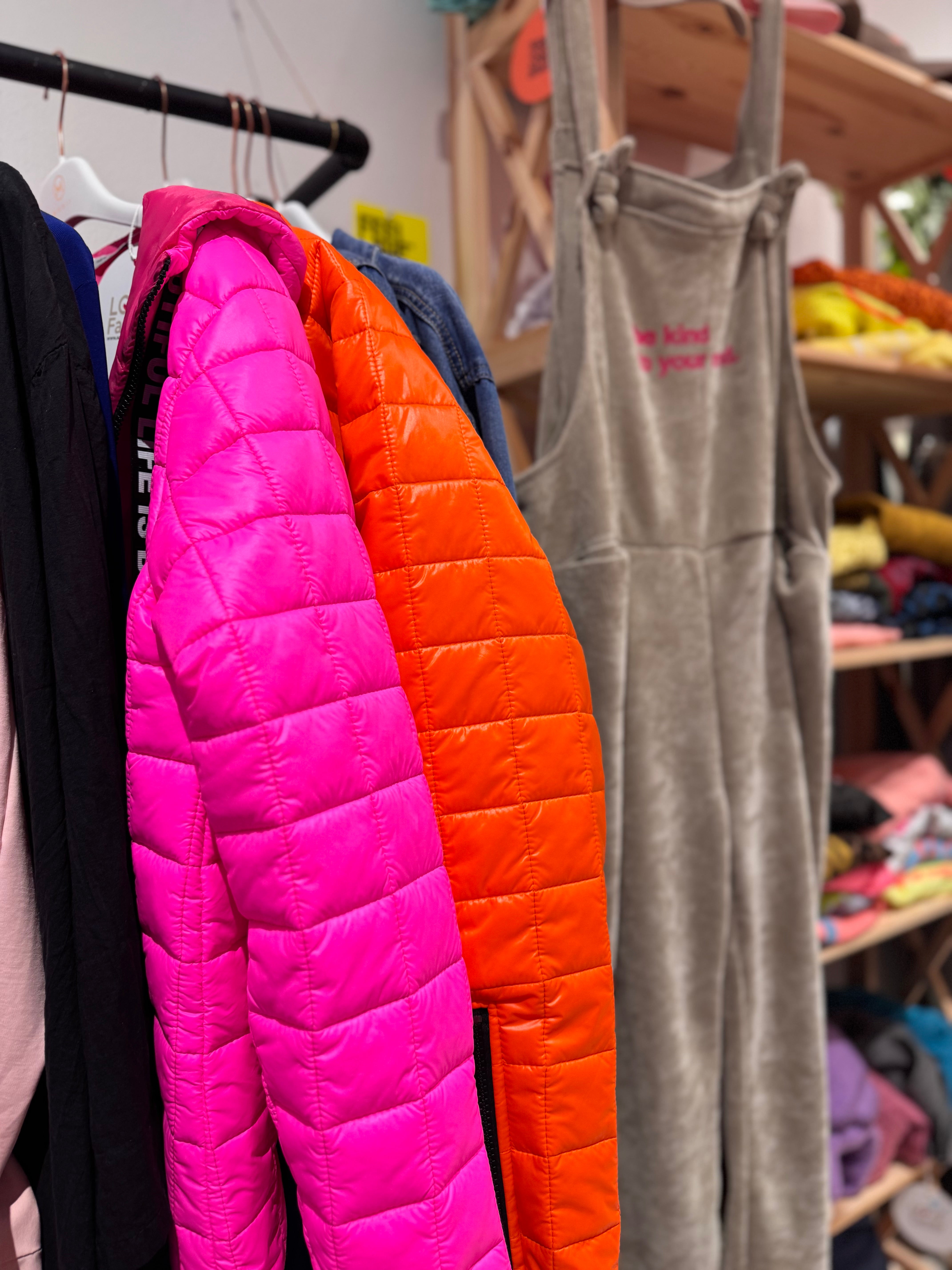 Jacke NEON pink oder orange