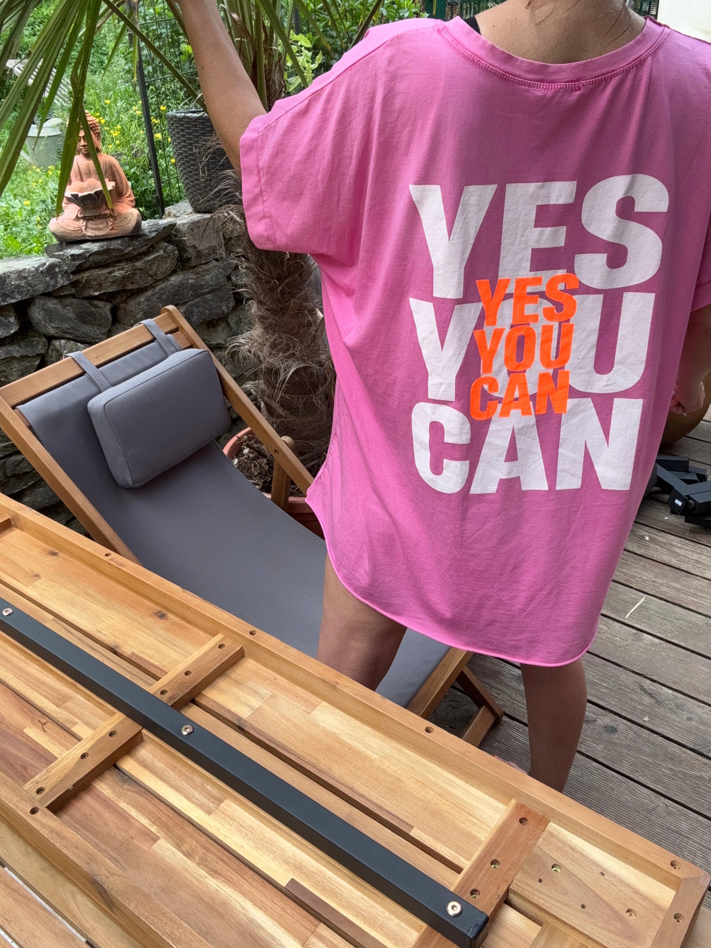BIGSIZE T-Shirt YES YOU CAN