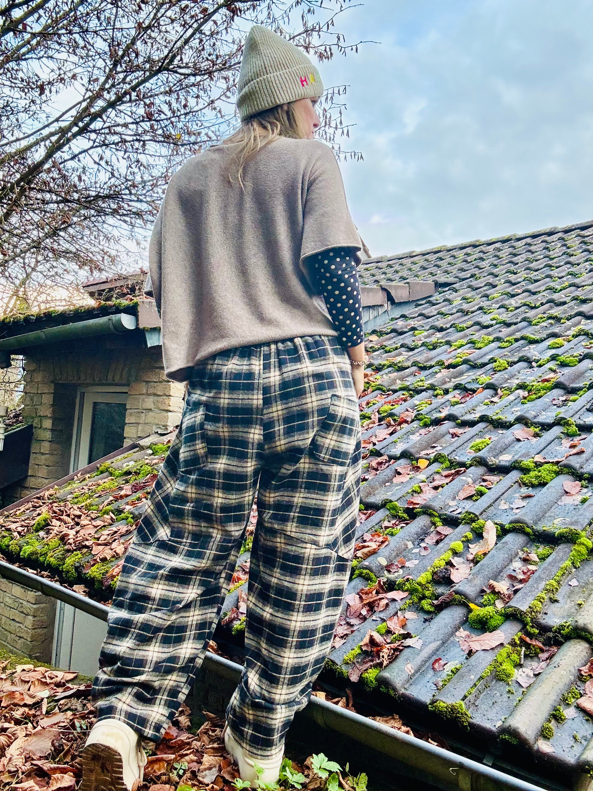 Oversize Strickpullover Rolli just breathe