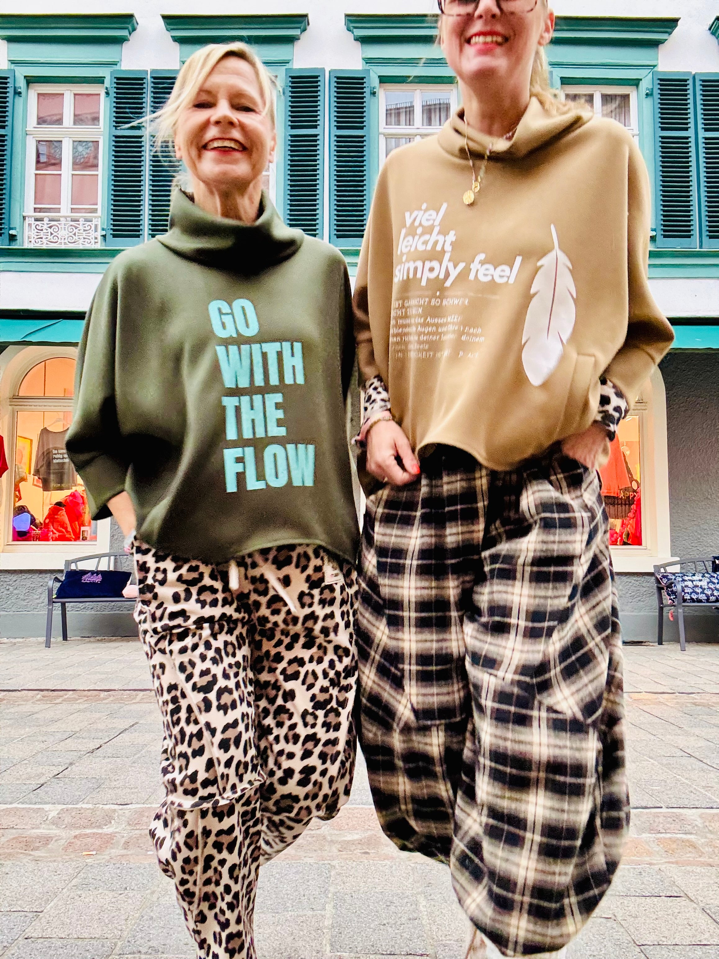 New wonderful Shirt go with the flow