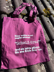 Stoffbeutel Scheiß drauf