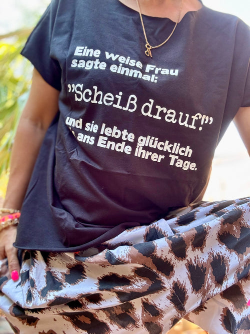 T-Shirt scheiß drauf