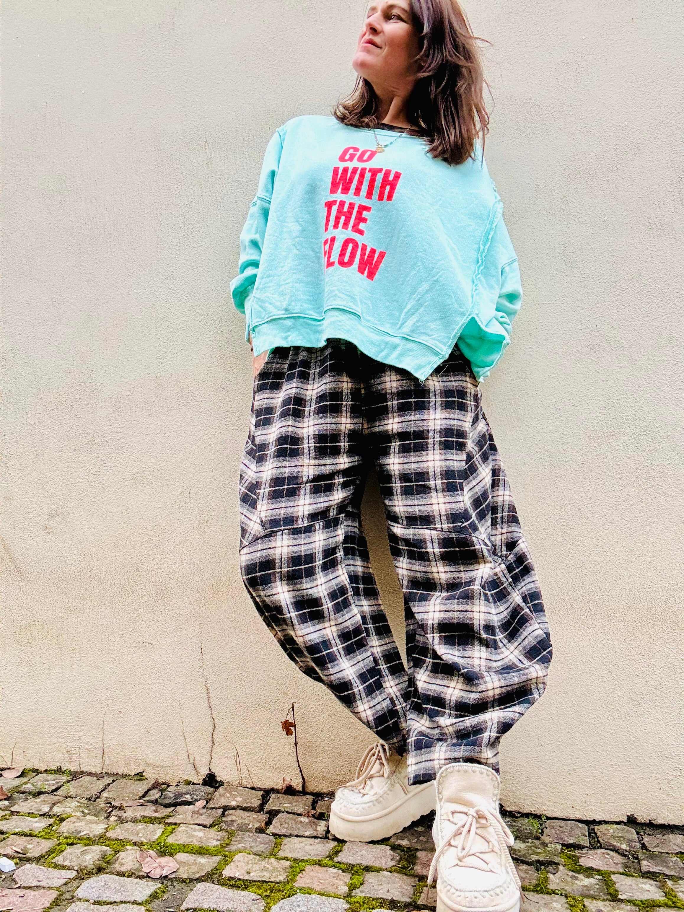 Lieblings Sweatshirt GO WITH THE FLOW