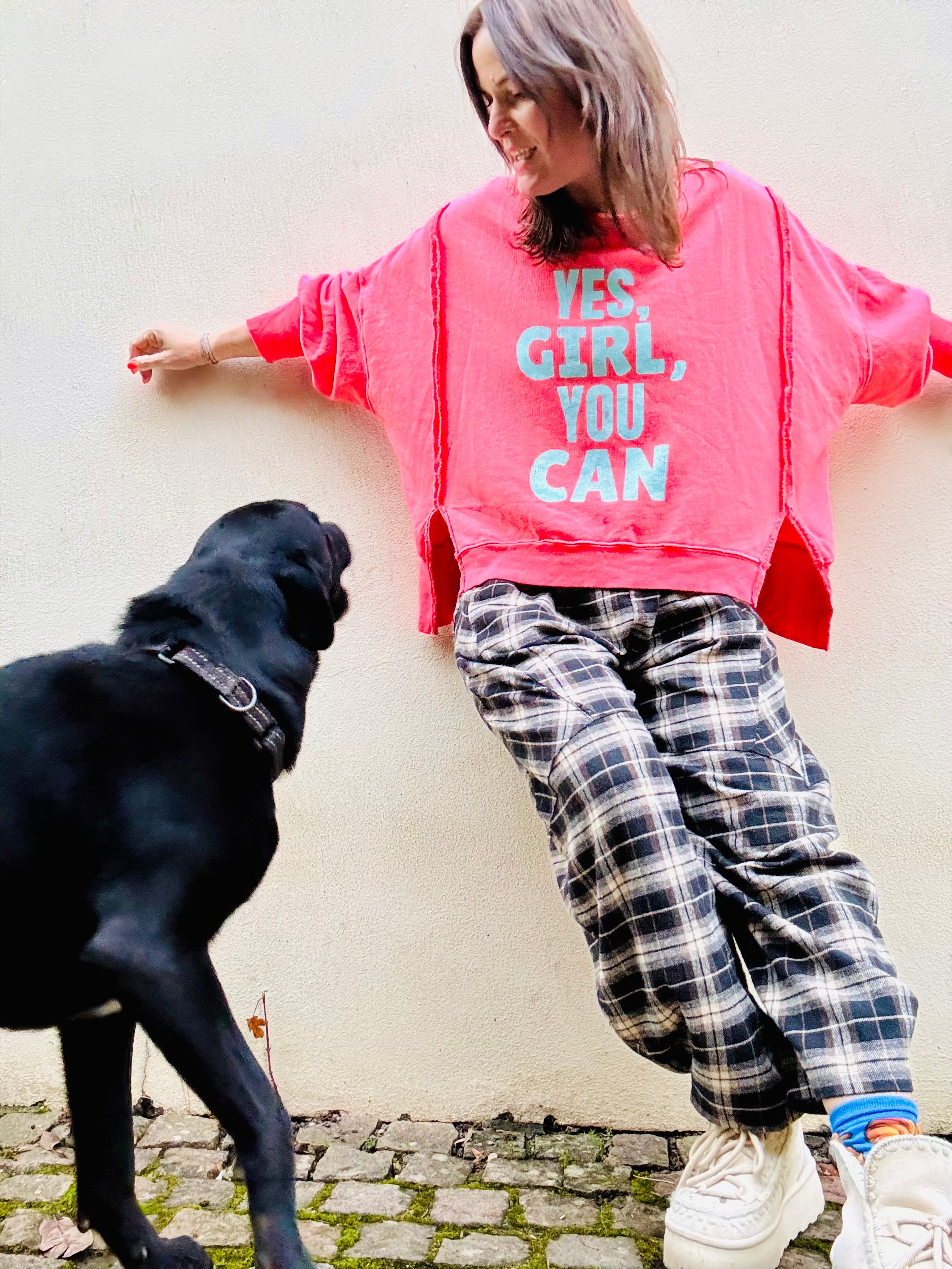 Lieblings Sweatshirt Yes girl you can