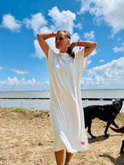 Frotteekleid LONG Denn das Meer ist meine Seele